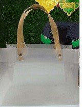 Transparent PVC Gift Bag with Handle – Medium Size